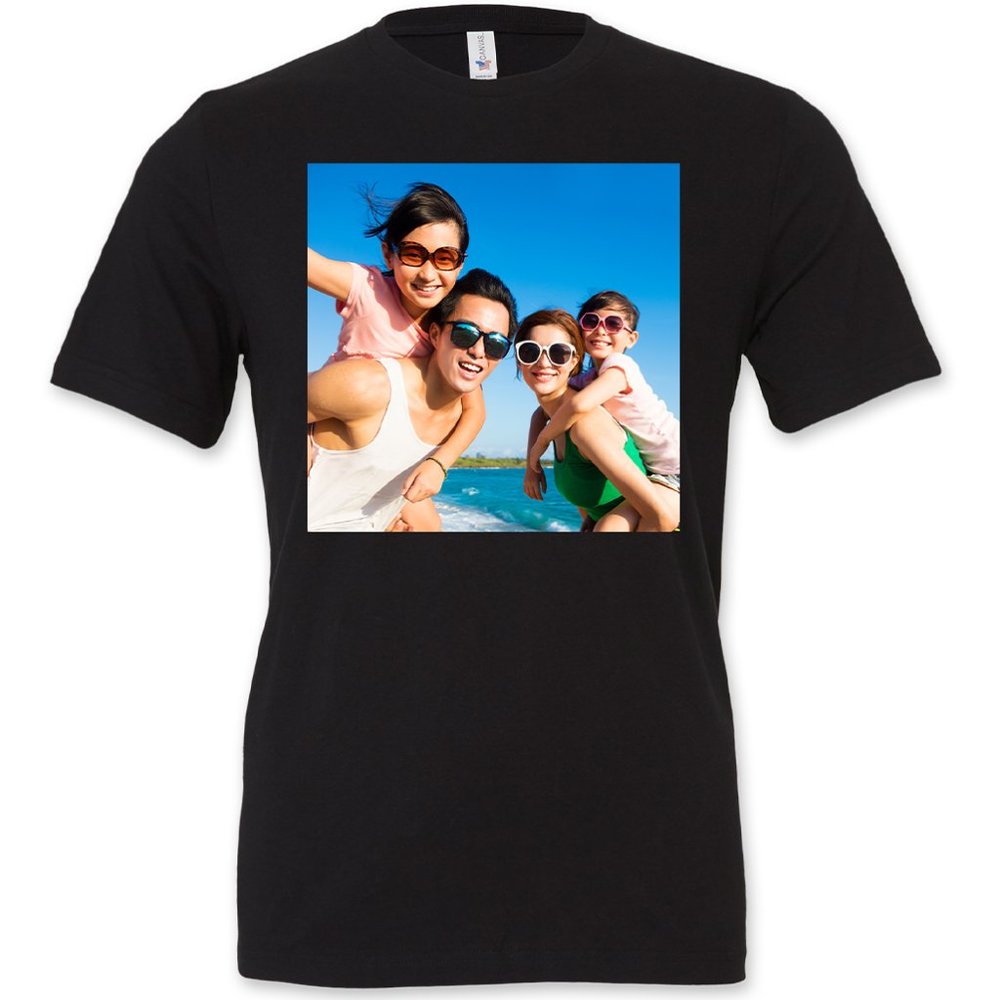 Premium Custom Adult T-Shirt, Black